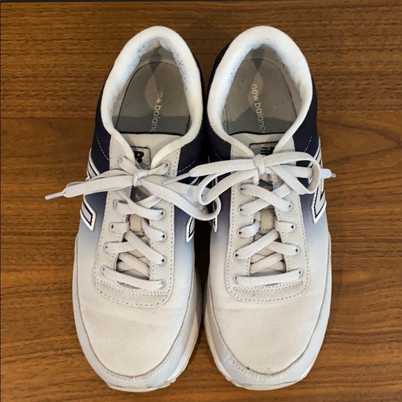 Grey & Black Ombré New Balance Sneakers - Picture 2 of 6